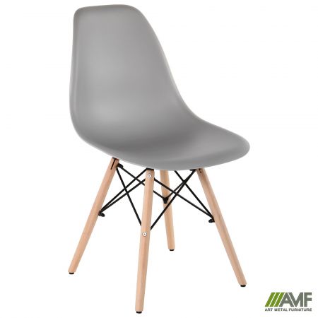 Стілець кухонний AMF Aster RL Wood Пластик Сірий (547527)